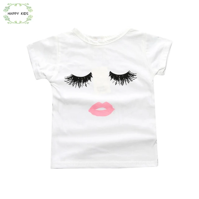 Making Up Children Girl Short Sleeve T Shirts Children S Clothing