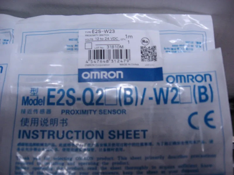 

[ZOB] 100% new original OMRON Omron Proximity Sensor E2S-W23 1M factory outlets --2PCS/LOT