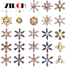 Спиннер-Спиннер, латунный металлический ручной Спиннер DIY, основной фокус+ игрушки для снятия стресса, подшипники, 6 минут, спиннинг, гладкий, тихий и быстрый