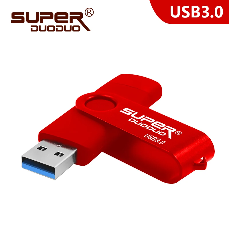 

High Speed cle usb 3.0 OTG 64GB Pen Drive USB Flash Drive 128GB External Storage Memory Stick 32GB 16GB Micro USB Stick Pendrive