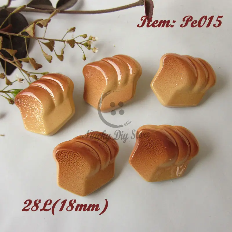 

Bionic buttons 60pcs bionic food bread Chieftain buttons for craft decorative buttons sewing craft handmade accessories