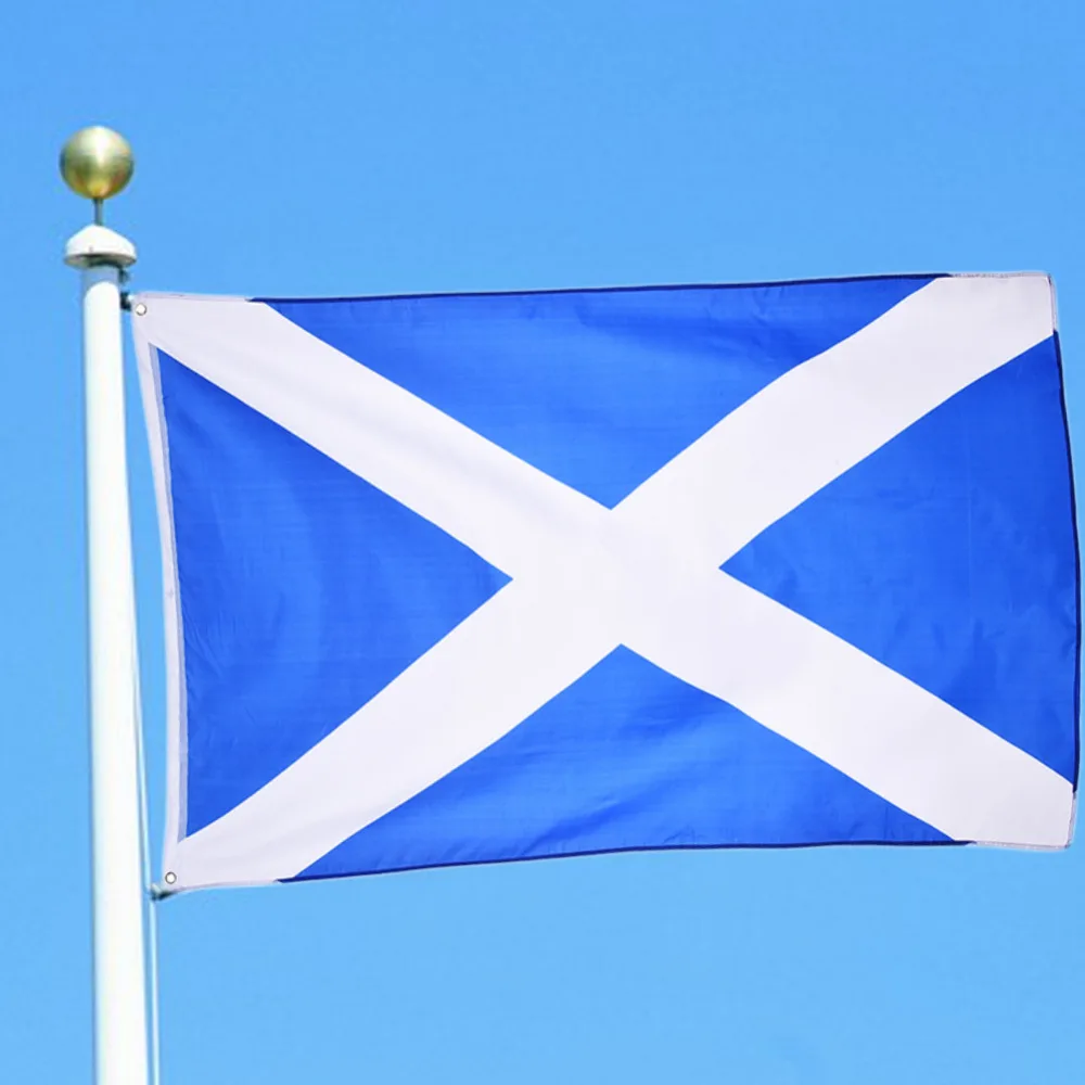 

FS10 Scotland Flag Polyester Hanging National Country Flag Banner for Festival Activity Events Flag 90x150cm