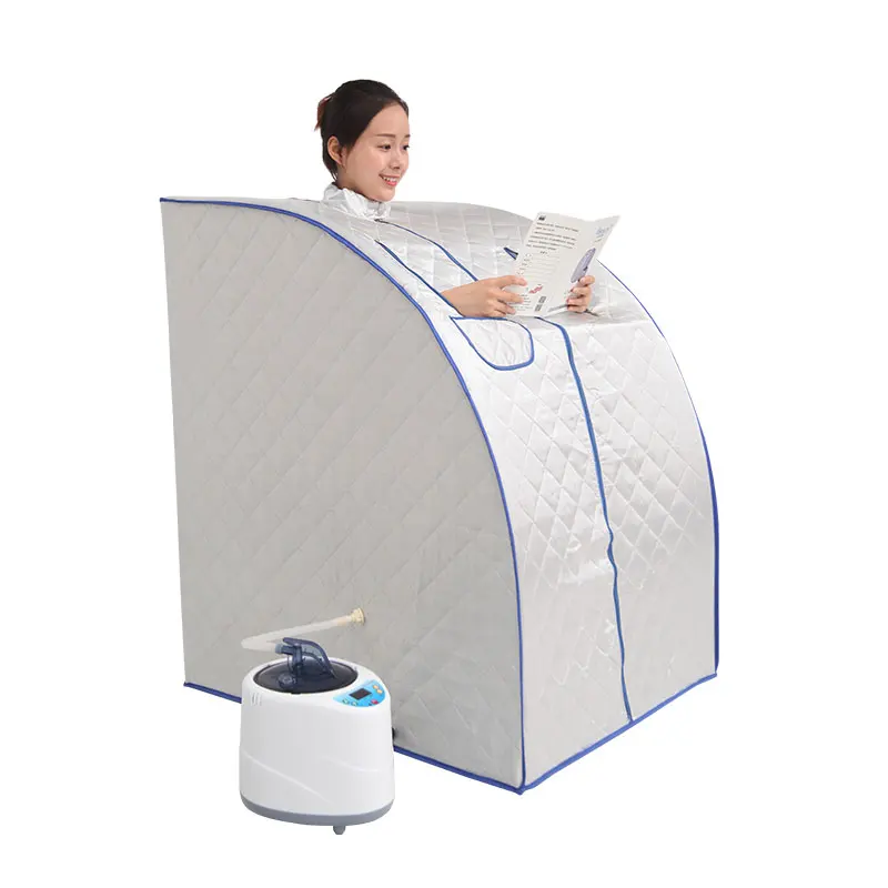 Lisaur And Sayong 安い ポータブルスチームサウナと蒸気発生器容量 2l の重量減少家庭用スチー ムサウナ入浴スパ疲れた 通販 価格