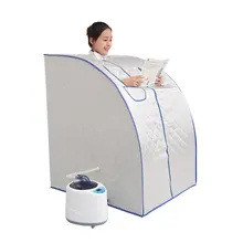 Portable Steam Sauna with steam generator capacity of 2L font b weight b font font b