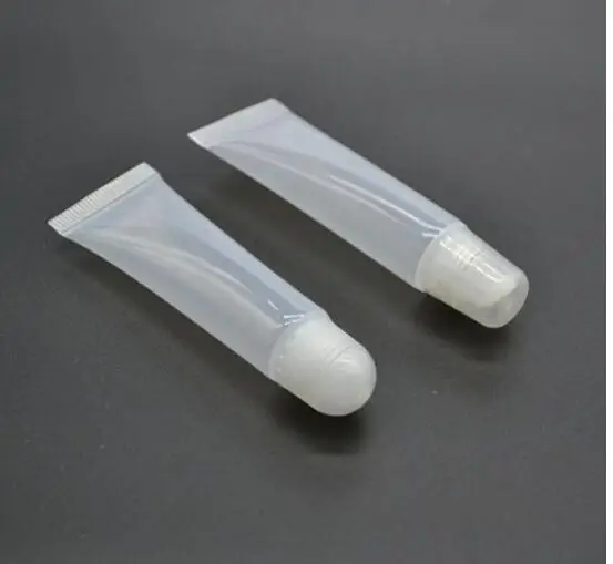 

20pcs/lot 8ml Crystal Clear Lip Gloss Packaging Containers New Style Empty Lipstick Tubes Lip Balm Lip Oil Bottles