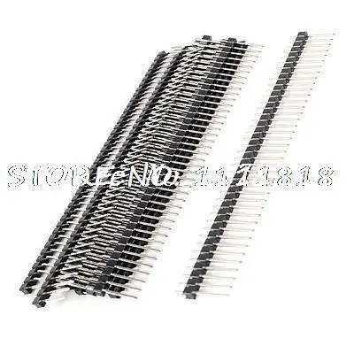 

10 x Dual Row 1x40 Pin PCB Pin Headers Connector 2mm Pitch