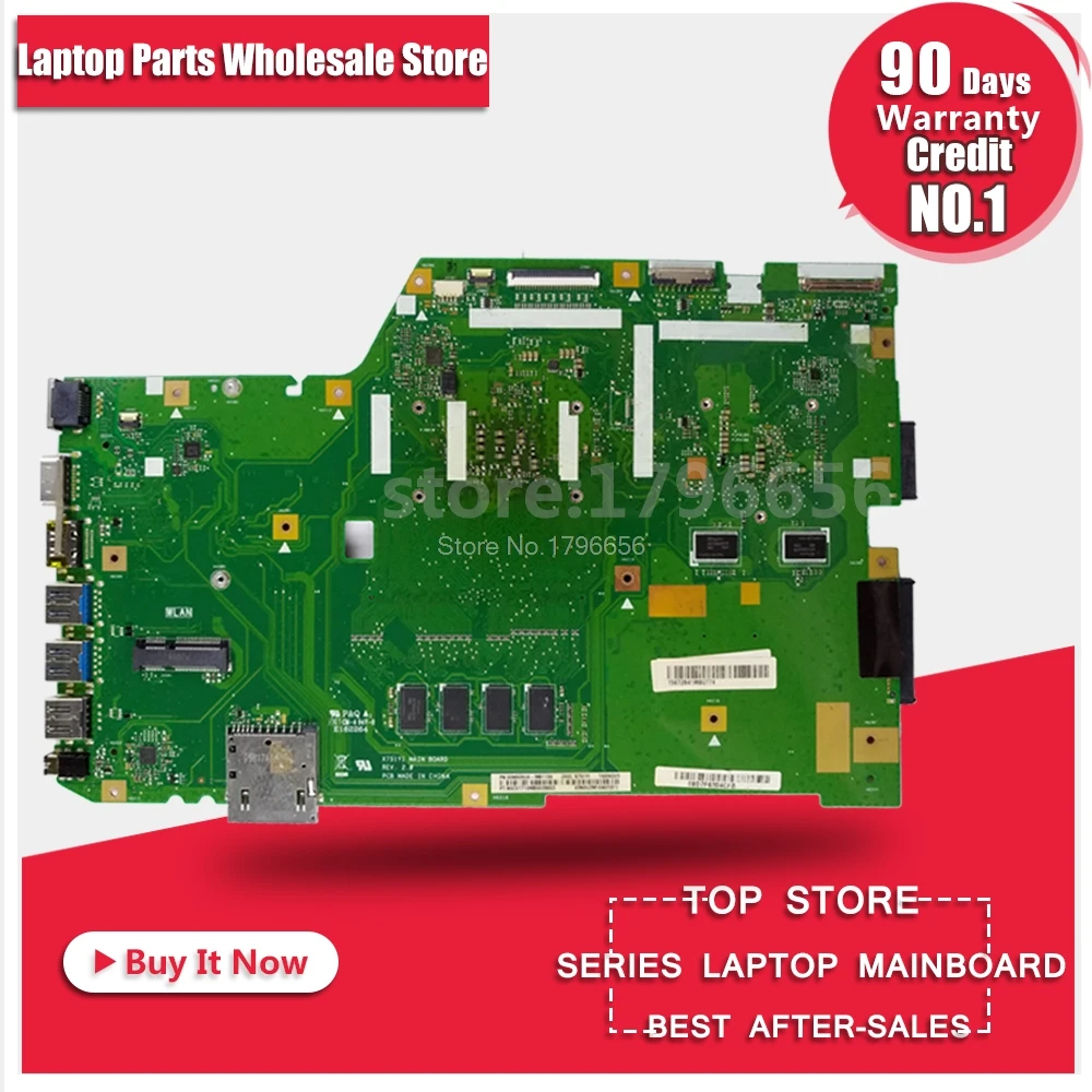  Main Board For ASUS X751Y X751YL 2G 7010 Laptop Motherboard System Board Mainboard Card Logic Board