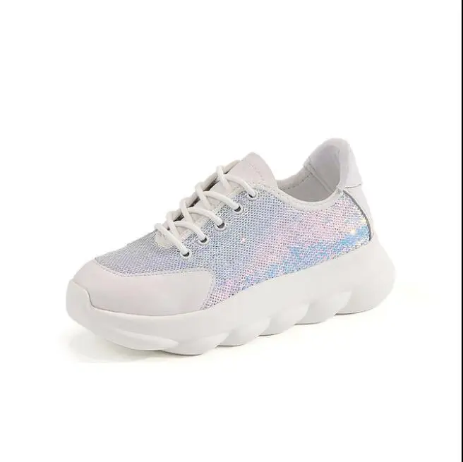 

2018 autumn and winter Shark Sneakers Women Men Knit Upper Breathable Sport Shoes Chunky Shoes High Top Running Shoes For Women