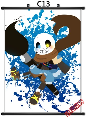 Аниме Undertale sans Toriel asriel papyрус домашний декор Япония плакат стены свиток Cos