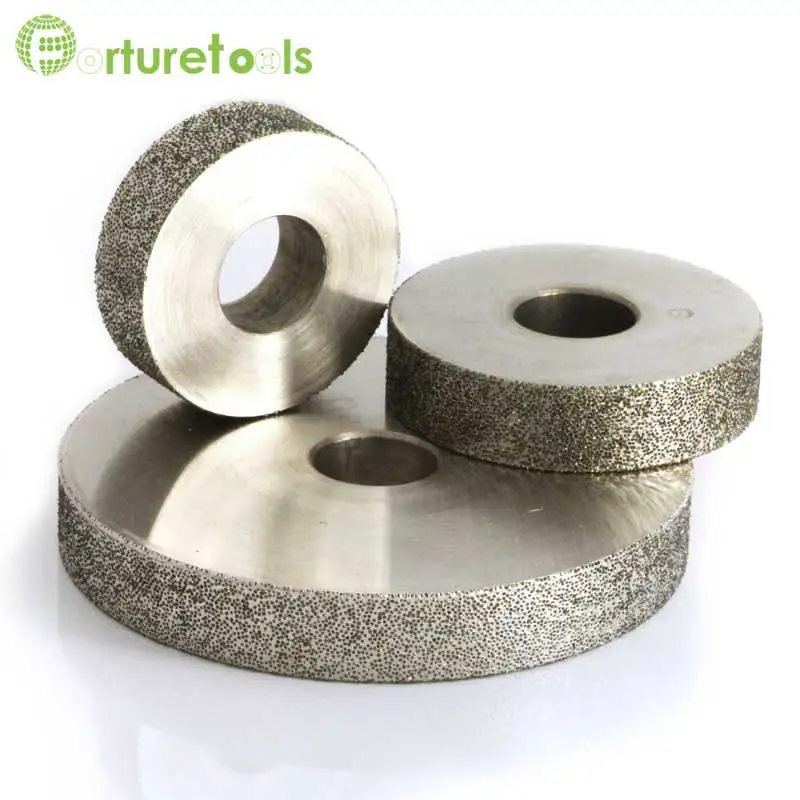 Resin bond diamond abrasive grinding wheel for tungsten steel type PDX size D125*T10*H16*X8 150# JGS0106 Resin bond diamond abrasive grinding wheel for tungsten steel type PDX size D125*T10*H16*X8 150# JGS0106