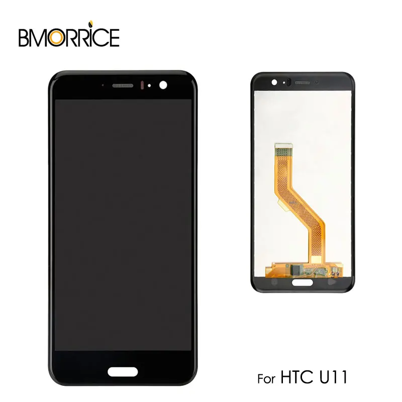

LCD Display For HTC U11 Touch Screen Digitizer Panel Assembly Replacement Parts No Frame Original 100% Tested 6.0" Black