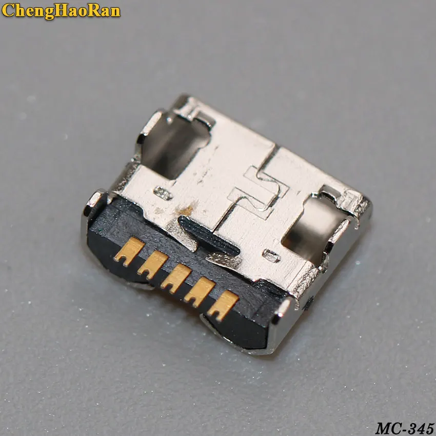 

ChengHaoRan 10PCS new Micro mini USB Connector jack socket For LG Intuition VS950 V500 V400 F100 Charging Port dock plug repair