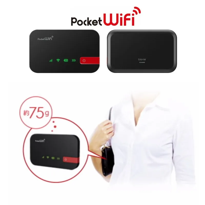 Карманный WiFi 506HW|3G/4G роутеры| |