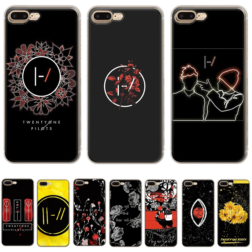 21 Pilots Чехол для мобильного телефона жесткий чехол iPhone 5 5S SE 6 6s 7 8 Plus 11 Pro X XR XS Max