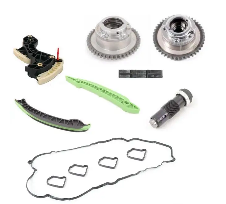 1 set Camshaft Adjuster+Timing Kit+Valve Cover Gasket for Mercedes W204