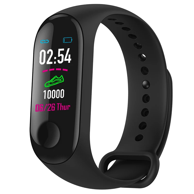 

2018 New top brand Smart Watch Men Women Heart Rate Monitor Blood Pressure Fitness Bracelet Tracker Sport Watch +BOX