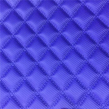 

Hotsale car interior embroidery leather with sponge for Car refitting materials Stitching vinyl material for automotive