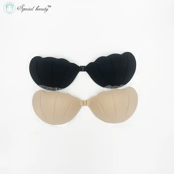 

Free shipping!!!Special beauty 2018 New pattern Shell shape Ladies Strapless Bra Super Push Up Particularly sexy Wedding Banquet