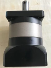 planetary reducer gearbox 7 arcmin Ratio 3:1 to 10:1 for 60mm 200w 400w AC servo motor input shaft 14mm right angle 90 degree planetary gear reducer 12 arcmin 2 stage ratio 15 1 to 100 1 for 80mm 750w ac servo motor input shaft 19mm