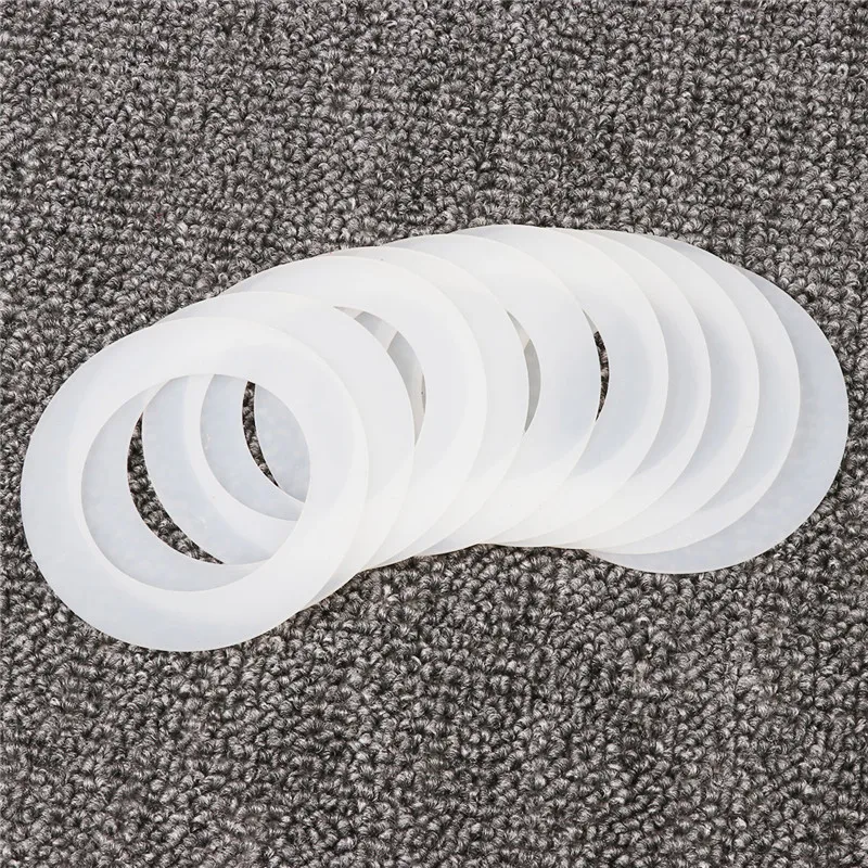 20 Silicone Sealing Rings Gaskets Replacement Airtight Washers for 4oz Mason Jar 