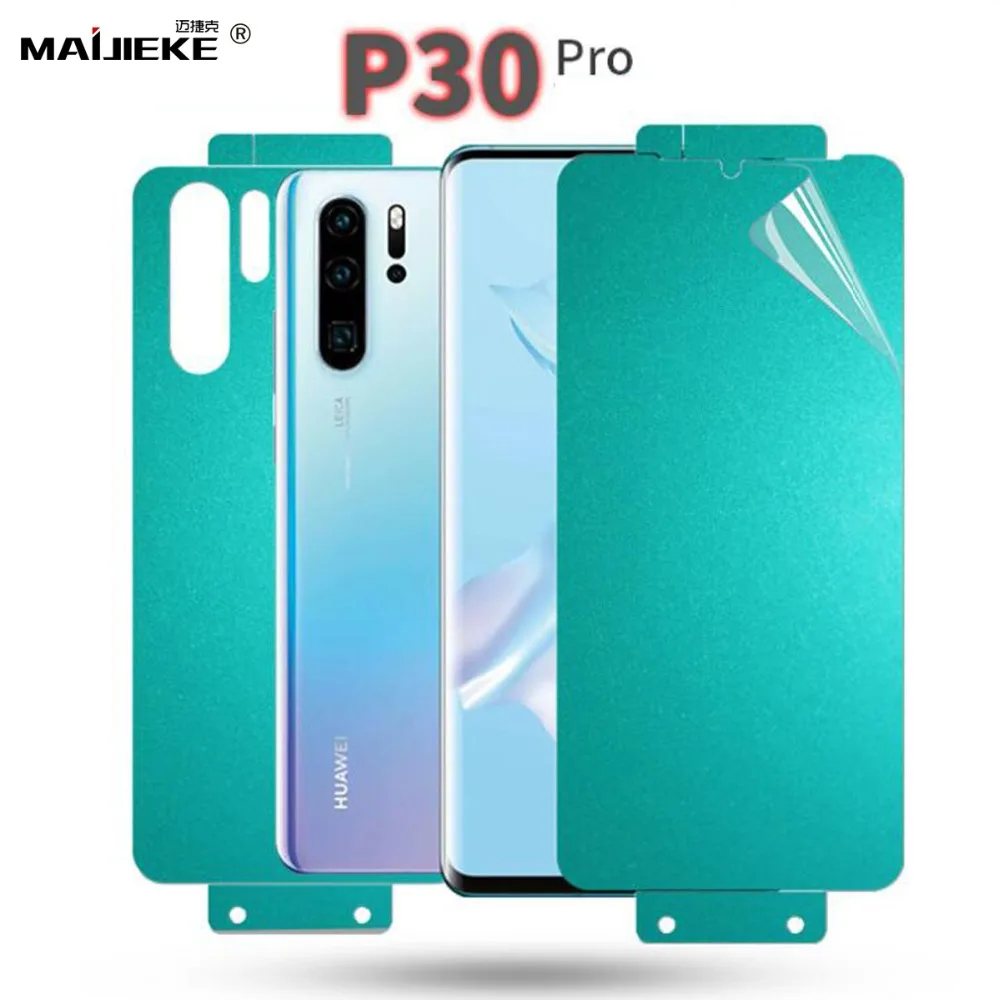 Оригинальная 10D передняя+ задняя Гидрогелевая пленка для huawei mate 30 pro P30 pro mate 20 pro Nano shape Memory Full Cover TPU пленка