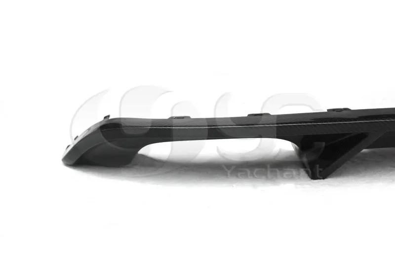 2014-2016 VW GOLF 7 VII MK7 MK VII R Rline Hatchback Pre-Facelift Revozport Style Rear Bumper Diffuser CF  (16)
