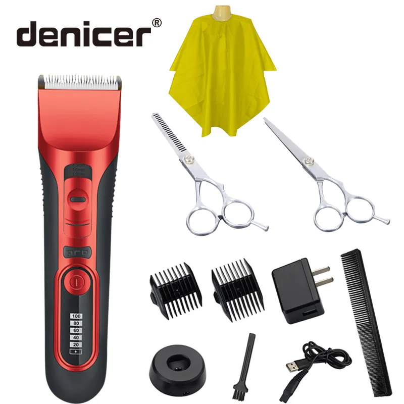 

Full Set Electric Hair Cutting Machine Professional Hair Cutter Beard Trimmer Rechargeable Cut Machine Sets for All Men Trimer