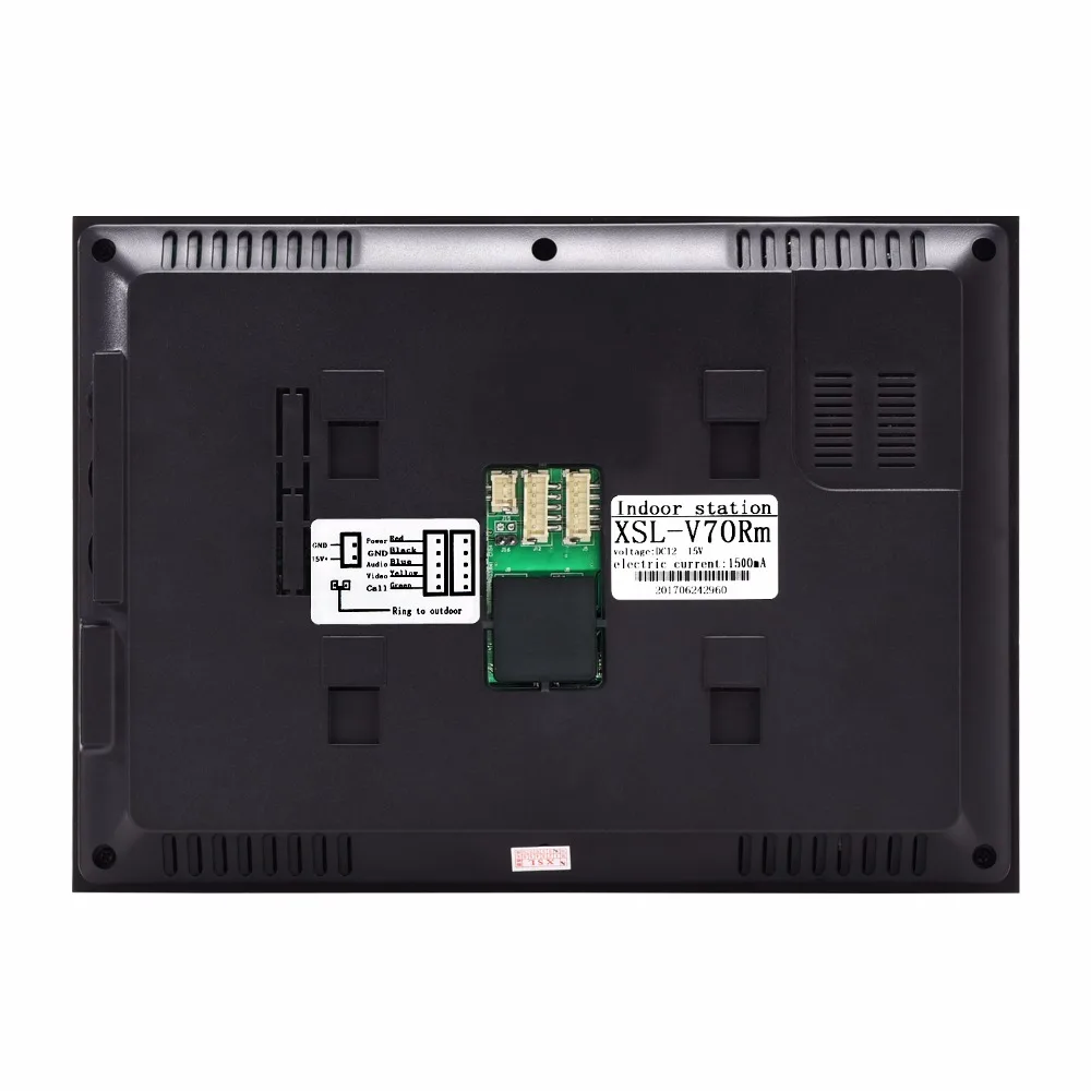 SmartYIBA 7 дюймов монитор видео телефон двери дверной звонок Интерком RFID дверная
