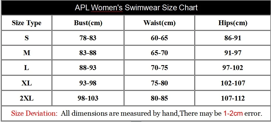 Size chart S M L XL XXL
