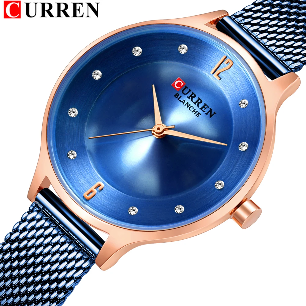 Luxury Dress Diamond Quartz Watches Women Fashion Clock Stainless Steel