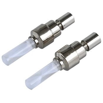 

2 x Colorful Flash LED Lights Bike Bicycle Car Wheel Tire Valve Stem Cap Safety