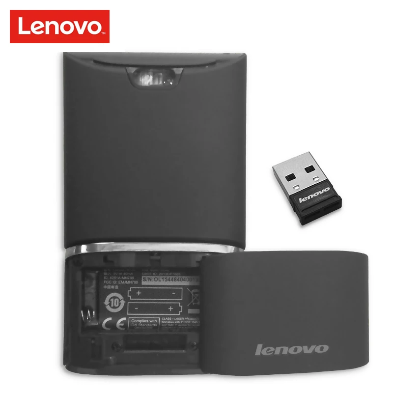 LENOVO N700 Bluetooth 2.4g беспроводное устройство Мышь с 1200 точек/дюйм USB Интерфейс