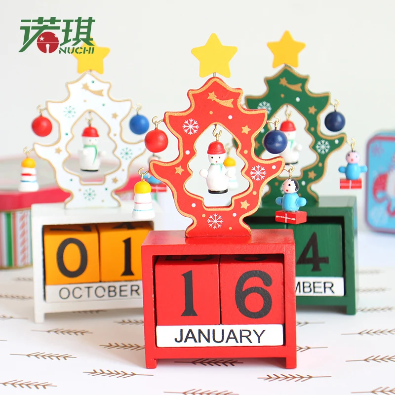 creative month date adjustable christmas tree advent calendar january calendar decorations
