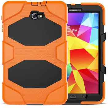 

Carry 360 For Samsung Galaxy Tab A 10.1 T580 Case SM-T585 Heavy Duty Rugged Impact Hybrid Case Kickstand Cover Shockproof