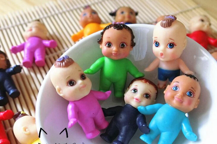 Miniature African American Babies - Plastic and Vinyl ...