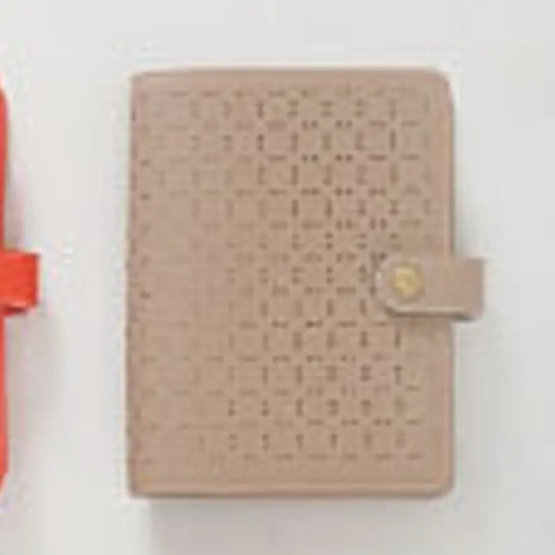Креативный полый 6 свободные блокнот со съемными листами A5 A6 дневник планировщик Для канцелярские офисные и школьные принадлежности - Цвет: gray