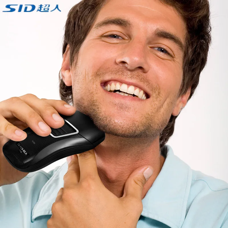

SID SS226 Rechargeable Electric Shaver For Men Dual Floating Blades Electric Razor Safe Face Care Trimmer Shaving Machine 220V