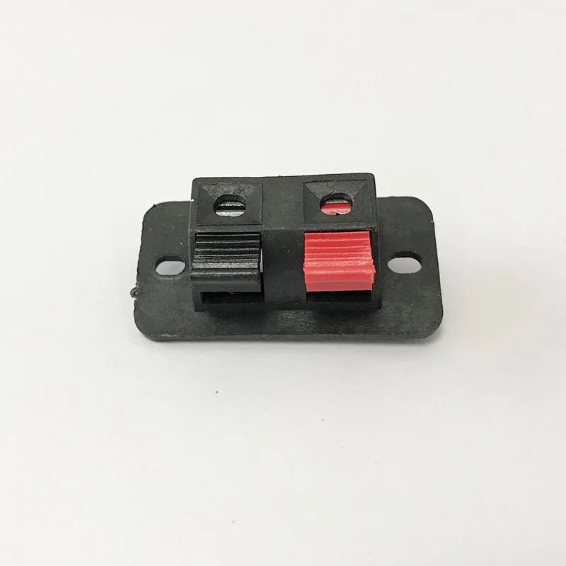 10pcs Speaker wire clip horn clamp/audio clip 2p wiring seat