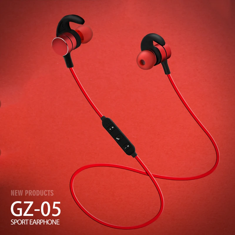 Новые GZ 05 магнитные Bluetooth наушники ушные крючки спортивные с микрофоном громкой