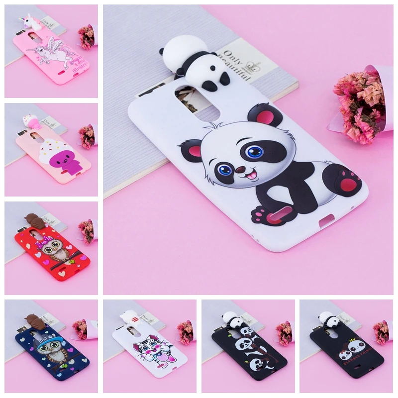 

Soft TPU Case For Coque LG K4 2017 Case 3D Silicone Candy Panda Unicorn Back Cover For Etui LG K4 2017 M160 LV1 Caso hoesje