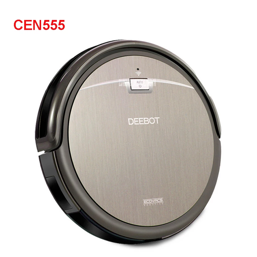 

CEN555 100-240V Mini Robot Vacuum Cleaner for Home Automatic Sweeping Dust Sterilize Smart Planned Mobile App 0.45L Dust box