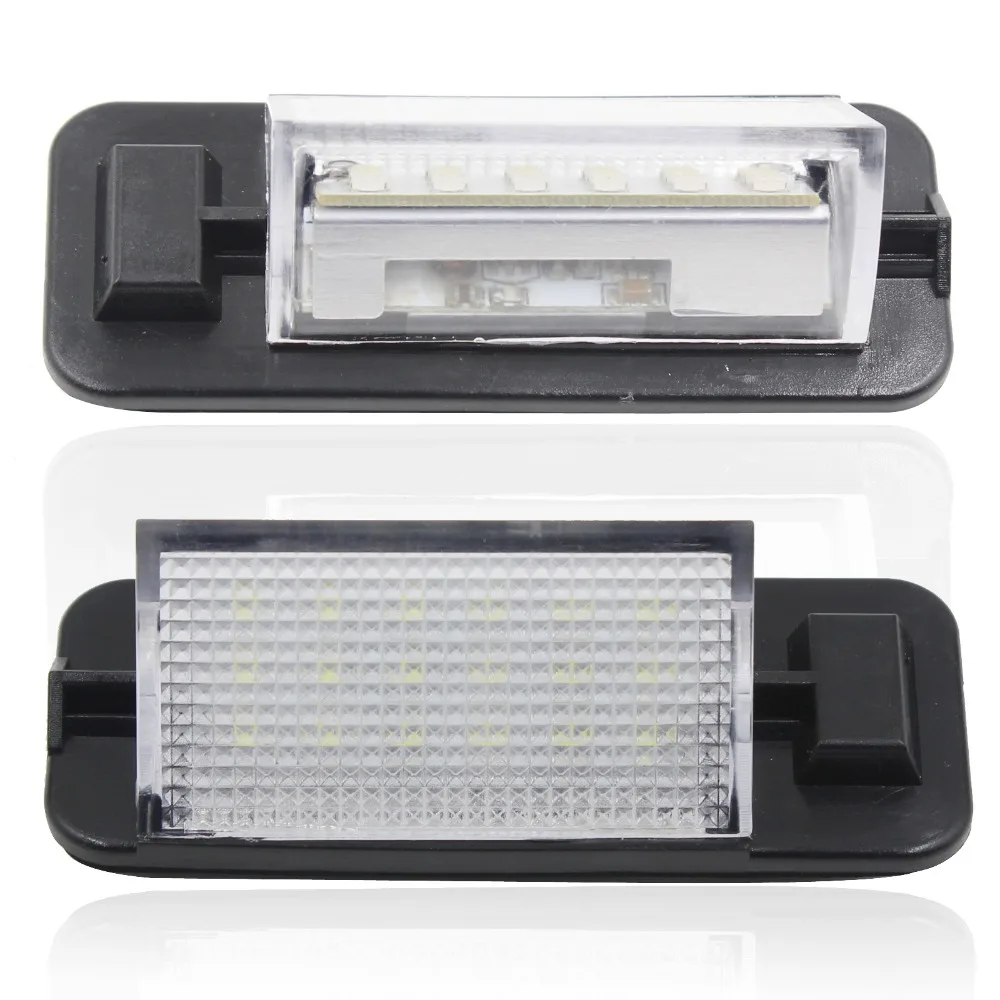 Buy 2x 18 LED 3528 SMD License Plate Light For BMW E36 ti 323i 325i 328i M3 318i Bright White 12V New Car Styling