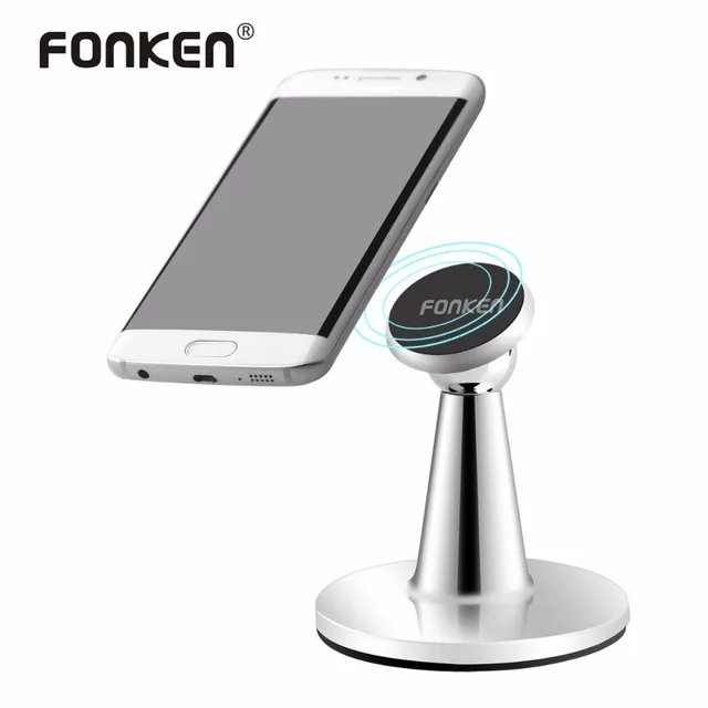 Best Offers FONKEN Magnetic Phone holder Desk Phone Magnet Holder 360 Rotation Mobile Phone Mount Stands Silver Universal Smartphone Racks Best Offers FONKEN Magnetic Phone holder Desk Phone Magnet Holder 360 Rotation Mobile Phone Mount Stands Silver Universal Smartphone Racks