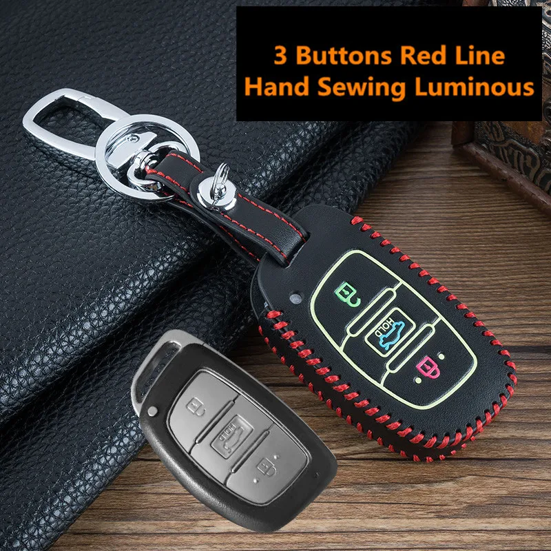 Luminous-Remote-Car-Key-Case-Cover-For-Hyundai-IX25-IX35-I20-I30-I40-hb20-Santa-Fe (3)