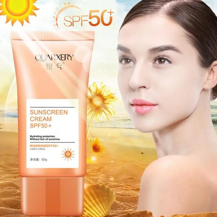 Солнцезащитный крем для лица и тела, отбеливающий крем от солнца, солнцезащитный крем для кожи, антивозрастной контроль масла, увлажняющий SPF 50