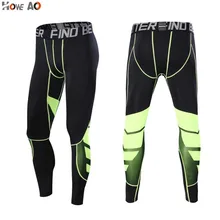 HOWE AO утягивающие брюки для мужчин облегающие штаны для бега Суперэластичные спортивные штаны на резинке марафон быстросохнущие