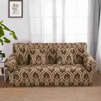 

Classic Design Single/Double/Recliner Sofa Cover Pastoral Printed Slipcovers All-inclusive Couch Covers Machine Washable 1 piece