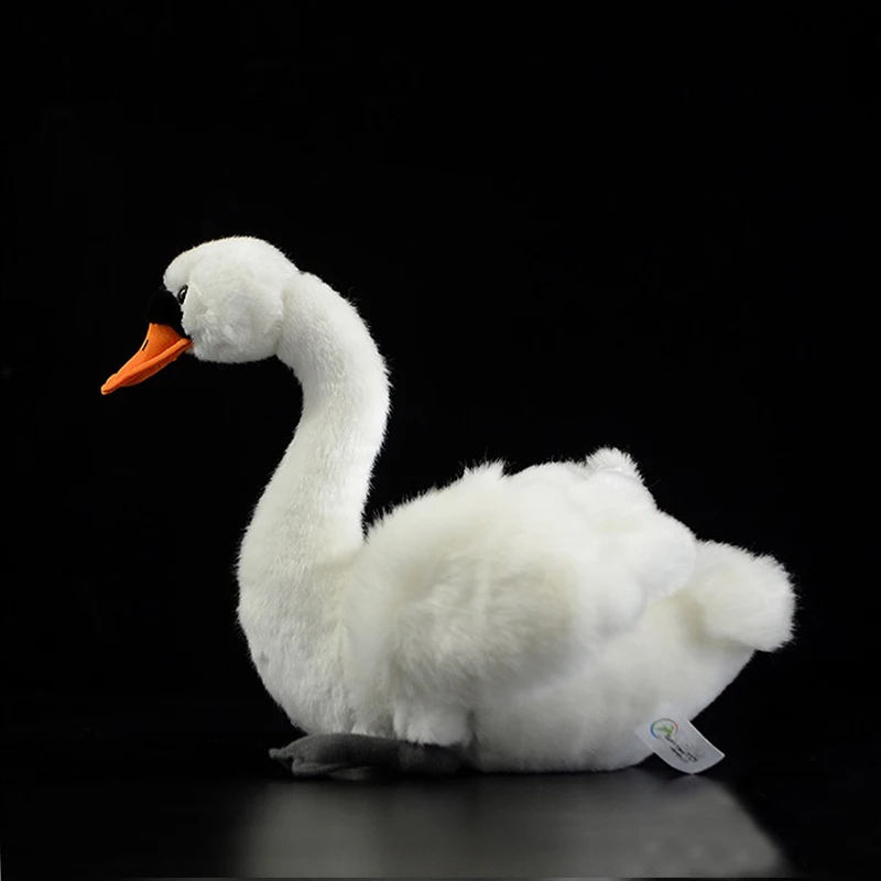 

24CM simulation swan toys & hobbies Stuffed Animal Soft children girls dolls& stuffed toys stuffed plush animal toy