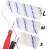 Mejor vendedor  Cepillo de rodillo de pintura multifuncional, herramienta práctica de pinceles de pared para uso doméstico, rollo de aparejos de pintura decorativa, 1 unidad jawlnQDV