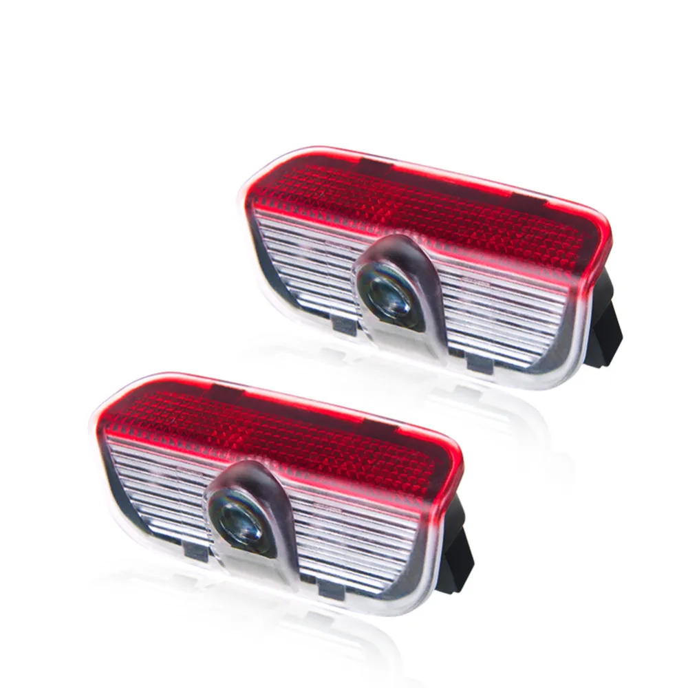 Avacom 2Pcs LED Car Welcome Door Shadow Logo Projector Light 12V 6500K White For VW Passat Golf 567 Scirocco Magotan Sharan   (4)